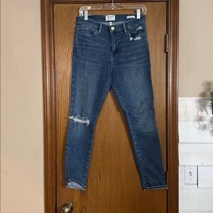 Frame Denim Saxon Le High Skinny Jeans SZ 29